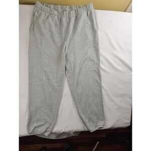 Aerie Gray Joggers Sweatpants Pockets Size XL Comfy Casual Cuffed Lounge